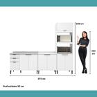 Conjunto Balcões Miami Sunset Carraro Branco