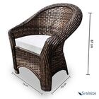 Conjunto Bali - 4 Poltronas + 1 Mesa Centro