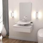 Conjunto Bancada C/cuba F44 E Espelheira Metrópole 601