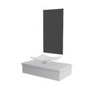 Conjunto Bancada C/cuba F44 E Espelheira Metrópole 801