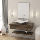 Conjunto Bancada C/cuba F44 E Prateleira Metrópole 805