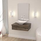 Conjunto Bancada C/cuba L38 E Espelheira Metrópole 601