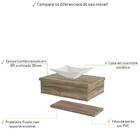 Conjunto Bancada C/cuba L38 E Prateleira Metrópole 605