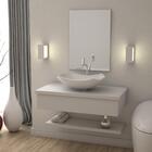 Conjunto Bancada C/cuba L42 E Prateleira Metrópole 805