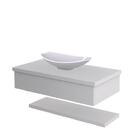 Conjunto Bancada C/cuba L45 E Prateleira Metrópole 805