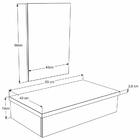 Conjunto Bancada C/cuba Q355 E Espelheira Metrópole 601