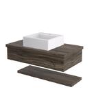 Conjunto Bancada C/cuba Q39 E Prateleira Metrópole 805