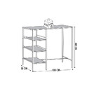 Conjunto Bancada E 2 Banquetas Gourmet Ciplafe