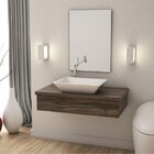 Conjunto Bancada Para Banheiro 80cm Com Cuba Rt45 800w Metróp