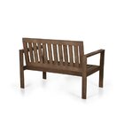 Conjunto Bancos 2 E 3 Lugares Madeira Maciça Orquídea Yescasa