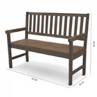 Conjunto Bancos De Jardim 2 Lugares E 1 Lugar Rústico Com Enc