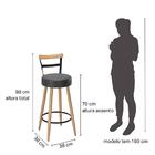 Conjunto Bancos Montes Claros Preto