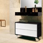 Conjunto Banheiro Bancada Em Porcelanato Com Cuba Esculpida E