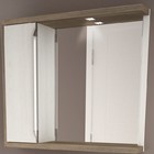 Conjunto Banheiro Barem 80 Ártico/merlot