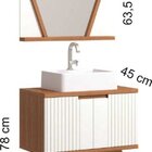 Conjunto Banheiro Berton Onix 0,80cm