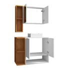 Conjunto Banheiro Catalina Branco Naturalle