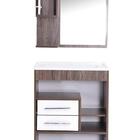 Conjunto Banheiro Com Cuba E Espelheira Rivera Cintra/branco