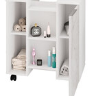 Conjunto Banheiro Completo Gabinete Com Espelheira Pequin Gên