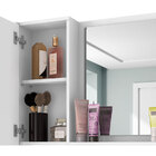 Conjunto Banheiro Completo Gabinete Com Espelheira Pequin Gên