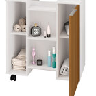 Conjunto Banheiro Completo Gabinete Com Espelheira Pequin Gên