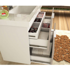 Conjunto Banheiro Gabinete 60cm Com Lavatório E Espelho Pietr