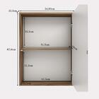 Conjunto Banheiro Gabinete Balcão Suspenso Em Mdf Com Cuba Es