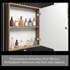 Conjunto Banheiro Gabinete Balcão Suspenso Em Mdf Com Cuba Es