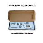 Conjunto Banheiro Lavatorio Kit De Acessorios  Luxo Cromado 4