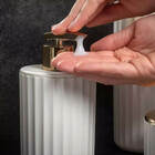 Conjunto Banheiro Lixeira Porta Escova Sabonete Líquido Porta