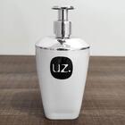 Conjunto Banheiro Saboneteira Líquida Porta Algodão Escova De