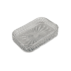 Conjunto Banheiro Vidro Bico De Jaca 3pçs Class Home