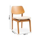 Conjunto Baobá 180cm Com 06 Cadeiras Jandaia Cabecasa Madeira