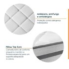 Conjunto Base Box Casal E Colchão Casal Comfort Luna Cabecasa