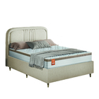 Conjunto Base Cama Box Casal Desmontável E Cabeceira Chicago