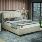 Conjunto Base Cama Box Casal Queen Desmontável E Cabeceira Ch