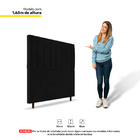 Conjunto Base Cama Box Solteiro Cinza E Cabeceira Itália 90cm