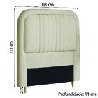 Conjunto Base Cama Box Solteiro Desmontável E Cabeceira Chica