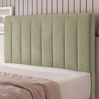 Conjunto Base Cama Box Solteiro Marrom E Cabeceira Itália 90c