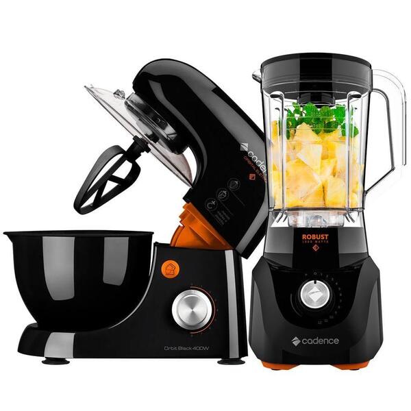 Conjunto Batedeira Orbital E Liquidificador Cadence 110v