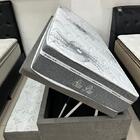 Conjunto Baú 3 Em 1 Com Cama Auxiliar Ortopédica Sued Cinza +