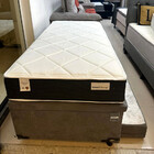 Conjunto Baú 3 Em 1 Com Cama Auxiliar Ortopédica Sued Cinza +