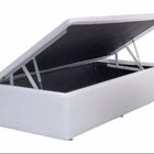 Conjunto Bau + Colchão Herval  American Molas Maxspring Solte