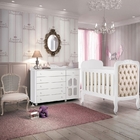 Conjunto Berço Comoda Imperial Kiara  Branco