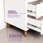 Conjunto Berço E Cômoda Em Tampo Madeira Maciça Baby Tubbi Ca