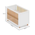 Conjunto Berço E Cômoda Em Tampo Mdf Baby Tubbi Casatema Made