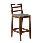 Conjunto Bistrô 1 Mesa 2 Banquetas Denver Pinhão