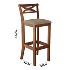 Conjunto Bistro 1 Mesa 4 Banquetas Copacabana Pinhão