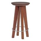 Conjunto Bistrô Vértice Nozes Em Madeira Maciça Com 3 Banquet