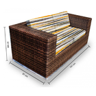 Conjunto Bora Bora - 1 Sofá 2 Lugares + 2 Poltronas + 1 Mesa