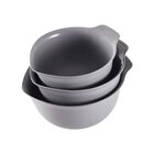 Conjunto Bowls Para Preparação 3 Peças Kitchenaid Cinza